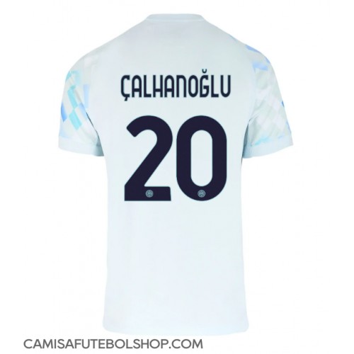 Camisa de time de futebol Inter Milan Hakan Calhanoglu #20 Replicas 2º Equipamento 2025-26 Manga Curta